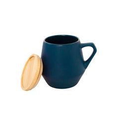 Custom Printed Sevilla - Eco - Neutral Ceramic Mug With Bamboo Lid - Ceramic | Exhibitions, Conferences, Corporate Events | Yalla Printing UAE