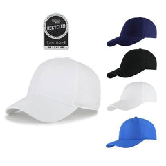 Custom Printed Ultra - Santhome RPET 6 Panel Dryncool® Sport Cap - Premium Polyester Fabric | Exhibitions, Conferences, Corporate Events | Yalla Printing UAE