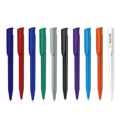 Uma Happy Plastic Pen | Logo Branding Corporate Gift | UAE Delivery | Yalla Printing UAE