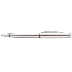 Custom Printed Cross Coventry Polished Chrome Ballpoint Pen (Blue Ink) | Logo Branding Corporate Gift | UAE Delivery | Yalla Printing UAE