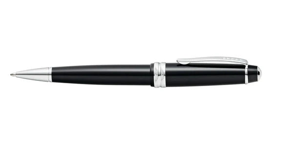 Custom Printed Cross Bailey Light™ Polished Black Resin With Polished Chrome Appointments Ballpoint Pen (Blue Ink) | Logo Branding Corporate Gift | UAE Delivery | Yalla Printing UAE