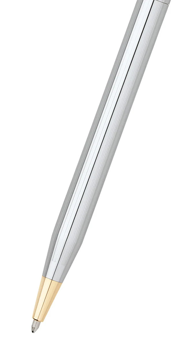 Cross Classic Century® Medalist® Chrome With 23kt Gold Plated Appointments Ballpoint Pen