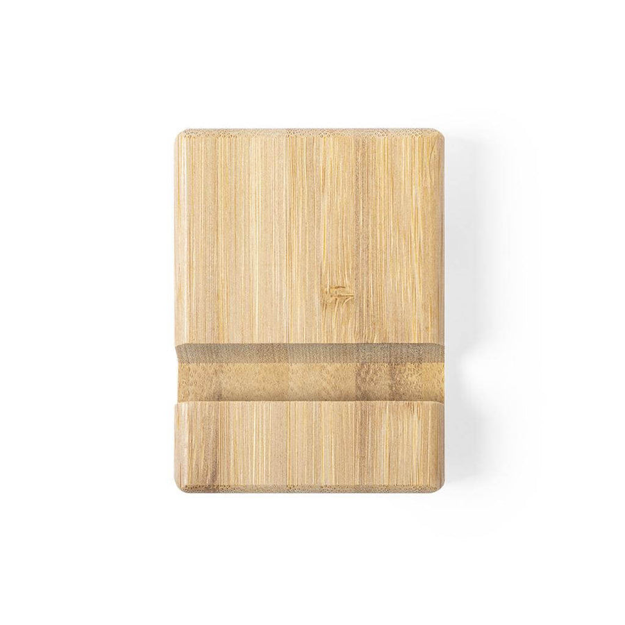 Custom Printed Sintra - Giftology Bamboo Mobile Holder & Stand 8 X 6 X 2Cm - Bamboo | Exhibitions, Conferences, Corporate Events | Yalla Printing UAE