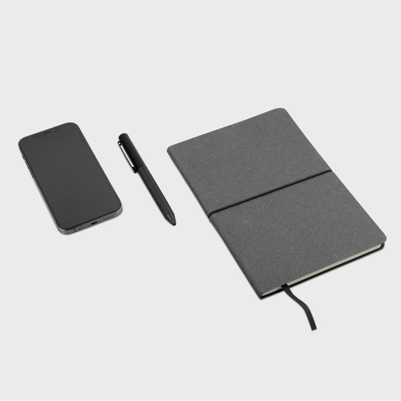 Custom Printed Kotel - Eco - Neutral A5 Recycled Leather Soft Cover Notebook | Exhibitions, Conferences, Corporate Events | Yalla Printing UAE