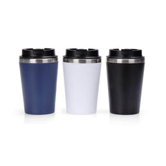 Custom Printed Moss - Giftology Steel/Pp Double Wall Tumbler - 350Ml - Black - Stainless Steel | Exhibitions, Conferences, Corporate Events | Yalla Printing UAE