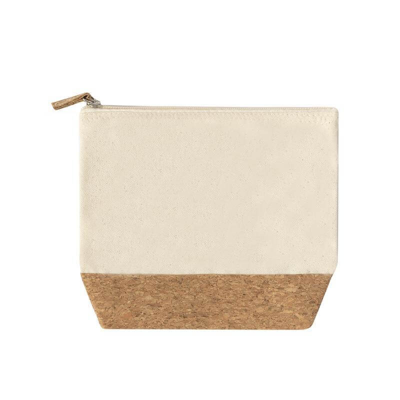 Custom Printed Eoste - Eco - Neutral Recycled Cotton/Cork Pouch - Cotton Fabric | Exhibitions, Conferences, Corporate Events | Yalla Printing UAE