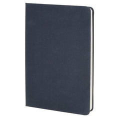 Custom Printed Orsha - Santhome A5 RPET & Fsc Certified Notebook - Navy Blue (Anti - Microbial) - Eco - Friendly RPET | Exhibitions, Conferences, Corporate Events | Yalla Printing UAE