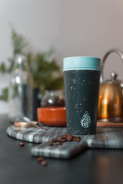 Mugs – Circular Cup 12oz Black & Faraway Blue | Custom Packaging Printing | Free Design Support | Yalla Printing UAE