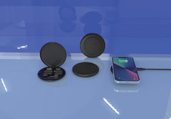 Custom Printed Oslo Mag - @Memorii Recycled 15W Magnetic Wireless Charger Multicable Set | Exhibitions, Conferences, Corporate Events | Yalla Printing UAE