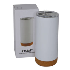 Custom Printed Rastatt - Giftology Insulated Mug / Tumbler With Cork Base - Stainless Steel | Exhibitions, Conferences, Corporate Events | Yalla Printing UAE