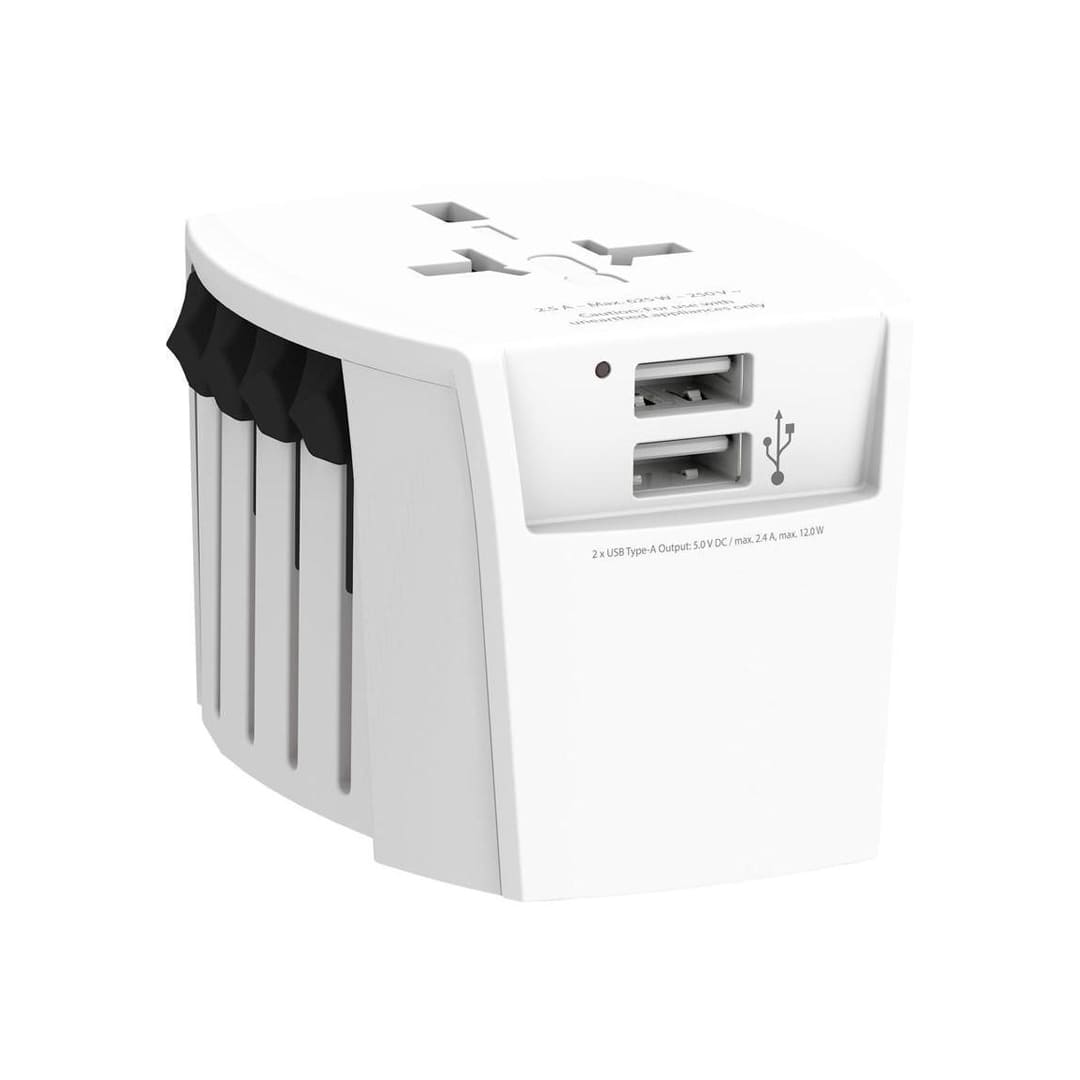 USB Drives – SKROSS World Travel Adapter MUV USB 2A | Custom Packaging Printing | Free Design Support | Yalla Printing UAE