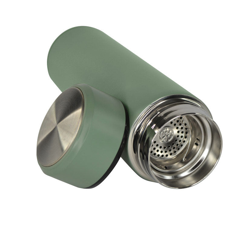 Custom Printed Egaleo - Stainless Steel Vacuum Flask - Stainless Steel | Exhibitions, Conferences, Corporate Events | Yalla Printing UAE