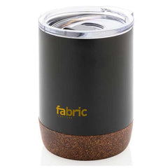 Custom Printed Gouda - Hans Larsen Vacuum Mug With Cork Base - Stainless Steel | Exhibitions, Conferences, Corporate Events | Yalla Printing UAE