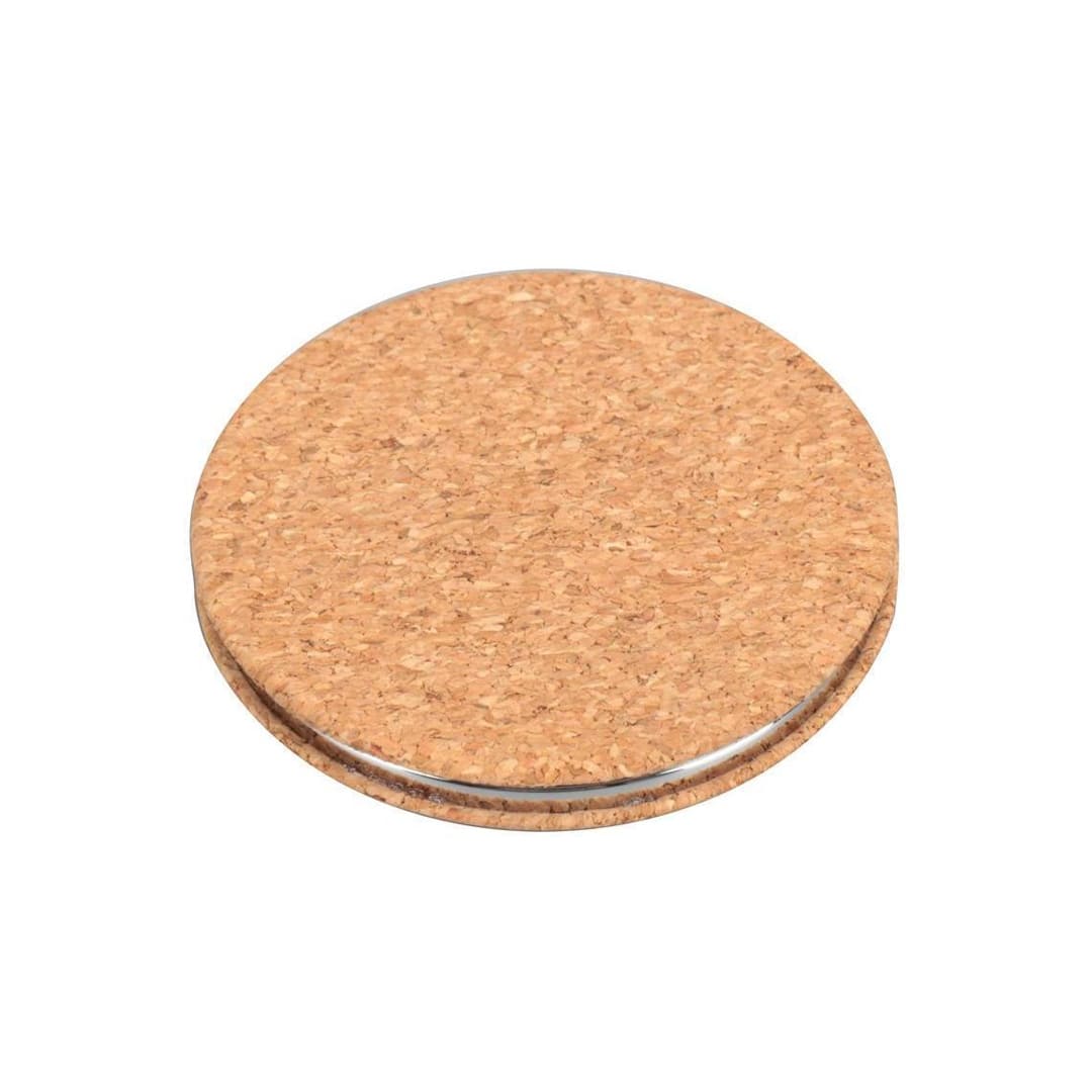Custom Printed Crosa - Eco - Neutral Cork Pocket Mirror | Logo Branding Corporate Gift | UAE Delivery | Yalla Printing UAE