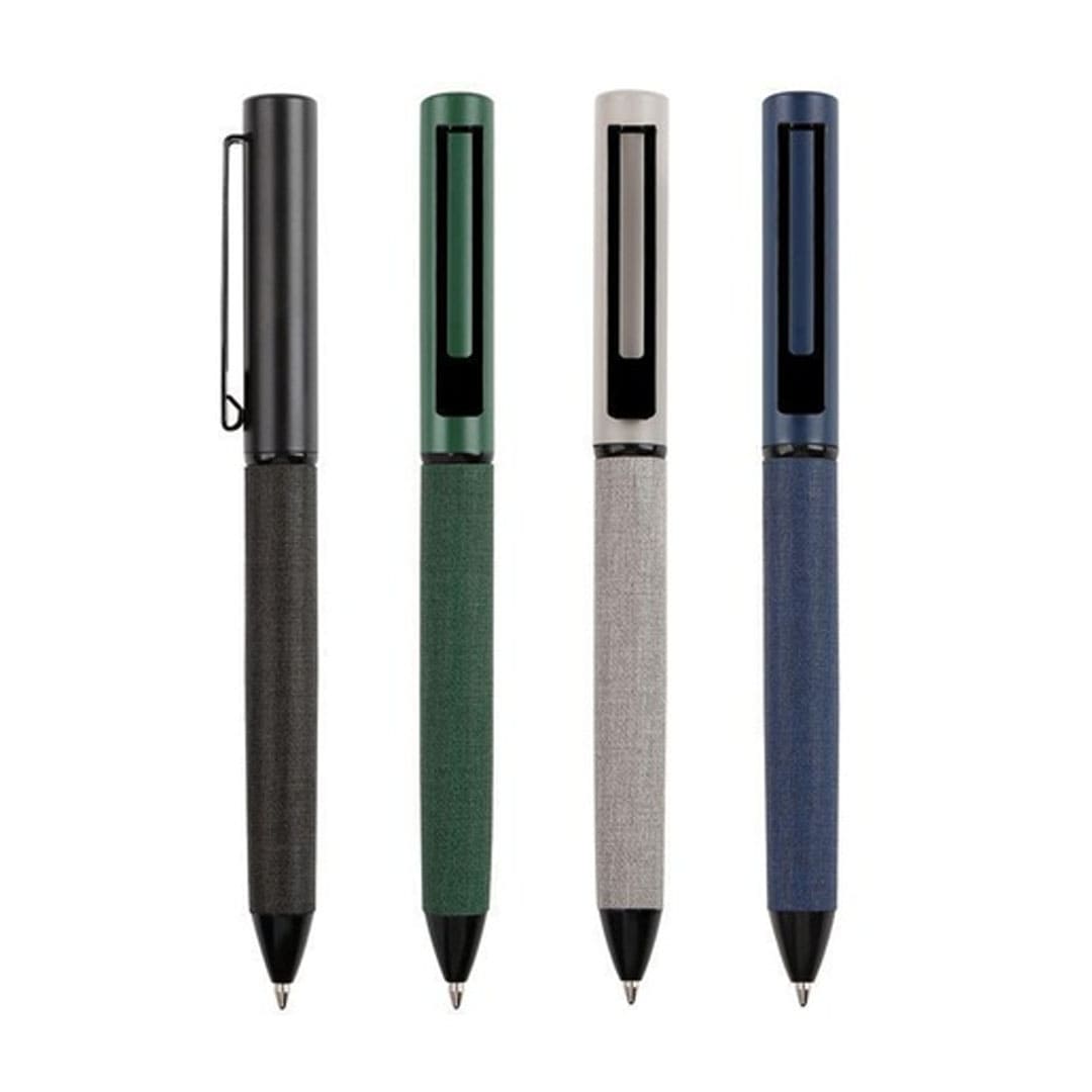 Custom Printed Halle - Metal Pen - Stainless Steel | Logo Branding Corporate Gift | UAE Delivery | Yalla Printing UAE