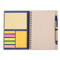Sion- Eco-neutral B6 Notepad & Pen Set With Sticky Note