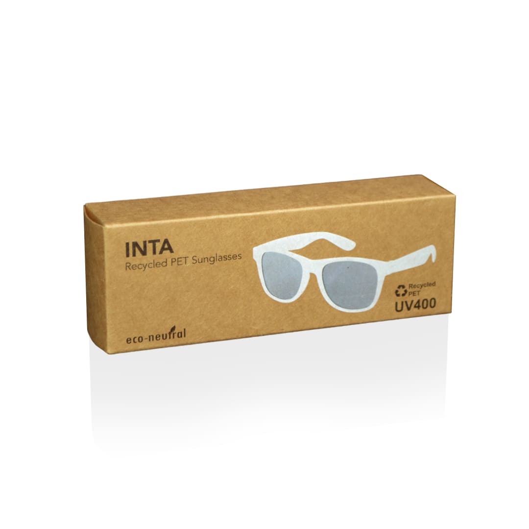 Custom Printed Inta - Eco - Neutral RPET Sunglass - Kraft Brown Paper | Custom Packaging Printing | Free Design Support | Yalla Printing UAE