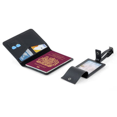 Custom Printed Skross® Diplomat Travel Gift Set With Passport Holder And Luggage Tag | Custom Packaging Printing | Free Design Support | Yalla Printing UAE