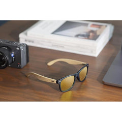 Custom Printed Inza - Eco - Neutral Bamboo Sunglass - Kraft Brown Paper | Custom Packaging Printing | Free Design Support | Yalla Printing UAE