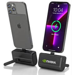 Custom Printed CAPSULE - @memorii® 4500mAh Mini Powerbank with Inbuilt Cable and Phone Stand | Exhibitions, Conferences, Corporate Events | Yalla Printing UAE
