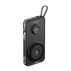 Custom Printed Rotterdam - @Memorii® 10, 000Mah Universal Wireless Powerbank With Inbuilt Cables - Portable Structure | Exhibitions, Conferences, Corporate Events | Yalla Printing UAE