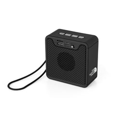 FELIX - @memorii Portable Wireless Speaker - Black / Silver