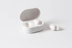ALAVUS - RCS standard recycled plastic TWS Wireless Earbuds - White