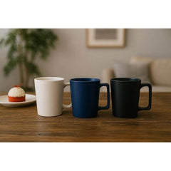 Custom Printed Fallo - Giftology Ceramic Cup With Wide Grip 400 Ml - Ceramic | Exhibitions, Conferences, Corporate Events | Yalla Printing UAE