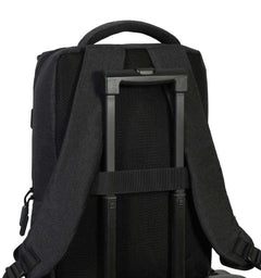 Custom Printed BARUTH - Giftology GRS-certified Recycled RPET Backpack - Black