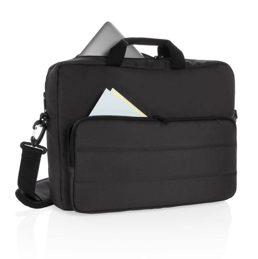 Custom Printed Impact Aware™ RPET 15.6" Laptop Bag - Eco - Friendly RPET | Exhibitions, Conferences, Corporate Events | Yalla Printing UAE