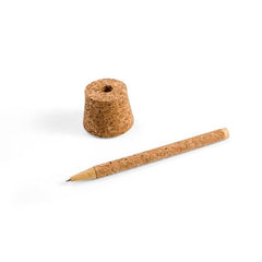 Custom Printed Eco - Neutral Cork Pen - Bamboo | Logo Branding Corporate Gift | UAE Delivery | Yalla Printing UAE
