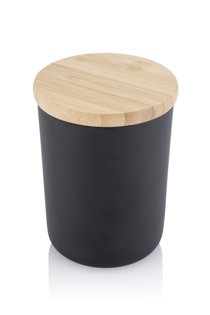 Noum - Arabic Oudh Scented Glass Candle With Bamboo Lid