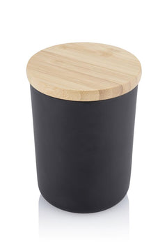 Noum - Arabic Oudh Scented Glass Candle With Bamboo Lid