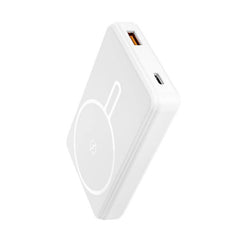Custom Printed Tovuz - Giftology 10, 000 Mah Magnetic Wireless Powerbank In Gift Box - White | Exhibitions, Conferences, Corporate Events | Yalla Printing UAE