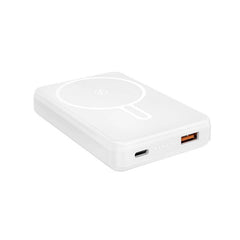 Custom Printed Tovuz - Giftology 10, 000 Mah Magnetic Wireless Powerbank In Gift Box - White | Exhibitions, Conferences, Corporate Events | Yalla Printing UAE