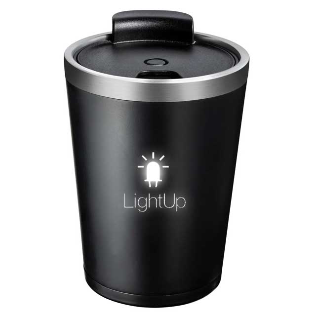 Custom Printed Hengelo - Hans Larsen Tumbler With Light - Up Logo | Exhibitions, Conferences, Corporate Events | Yalla Printing UAE