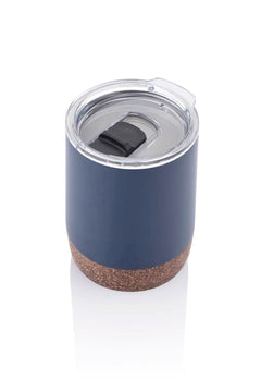 Custom Printed Gouda - Hans Larsen Vacuum Mug With Cork Base - Stainless Steel | Exhibitions, Conferences, Corporate Events | Yalla Printing UAE