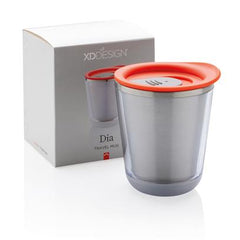 Xddesign Dia Stainless Steel Coffee Mug Red