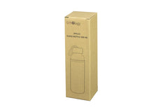 Custom Printed Spello - Promotional Glass Bottle With Jute Sleeve - Bamboo | Exhibitions, Conferences, Corporate Events | Yalla Printing UAE
