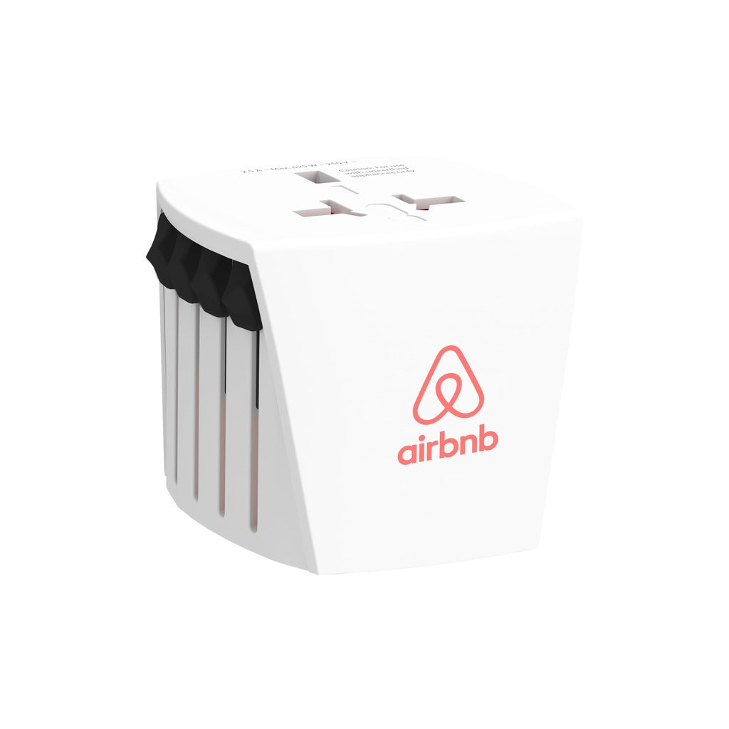 Custom Printed Skross World Travel Adapter Muv Micro | Logo Branding Corporate Gift | UAE Delivery | Yalla Printing UAE