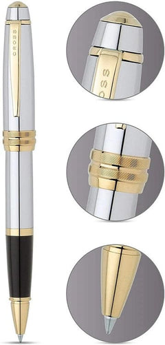 Custom Printed Cross Bailey™ Medalist® With 23Kt Gold Plated Appointments Selectip Rollerball Pen | Logo Branding Corporate Gift | UAE Delivery | Yalla Printing UAE