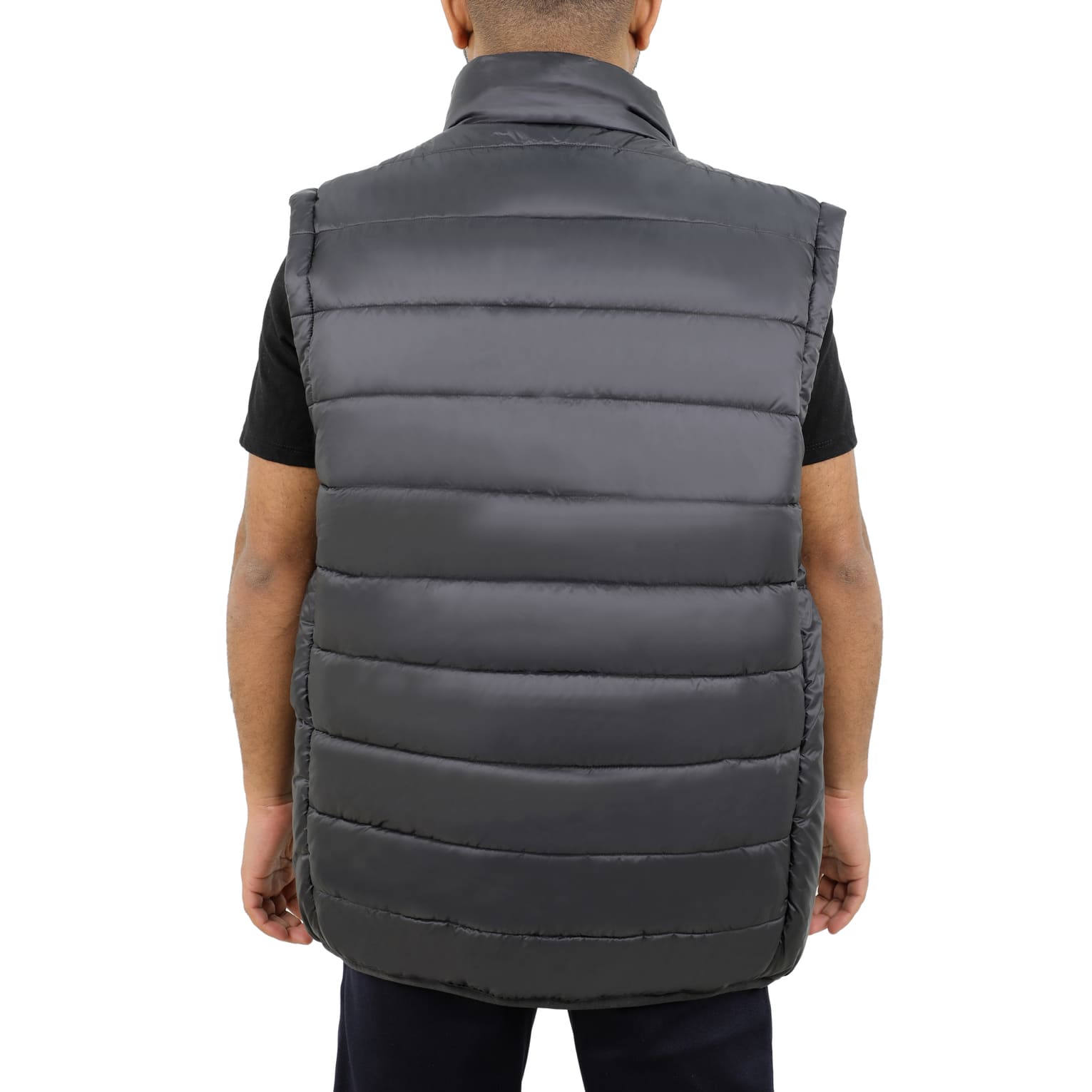 Custom Printed Santhome RPET Puffer Vest - Premium Polyester Fabric | Exhibitions, Conferences, Corporate Events | Yalla Printing UAE