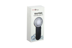 Rafina - Portable Desk/hand Fan (battery Operated) | Logo Branding Corporate Gift | UAE Delivery | Yalla Printing UAE