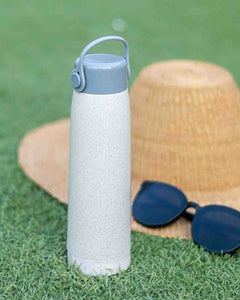 Custom Printed Rabi - Eco - Neutral Wheat Straw Glass Bottle | Exhibitions, Conferences, Corporate Events | Yalla Printing UAE