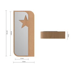 Custom Printed Modica - Eco - Neutral® Waste - To - Wins® Fsc Beech Wood Award 9 X 22 CM | Corporate Award & Recognition Gift | UAE Delivery | Yalla Printing UAE