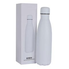 Custom Printed Ronda - Stone Touch Insulated Water Bottle - Stainless Steel | Exhibitions, Conferences, Corporate Events | Yalla Printing UAE
