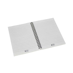Custom Printed Lugo - Eco - Neutral® B6 Soft Cover Handmade Seed Paper Spiral Notebook | Exhibitions, Conferences, Corporate Events | Yalla Printing UAE