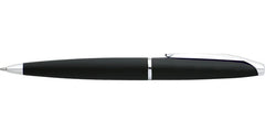 Custom Printed Cross Atx® Basalt Black With Polished Chrome Appointments Ballpoint Pen | Logo Branding Corporate Gift | UAE Delivery | Yalla Printing UAE