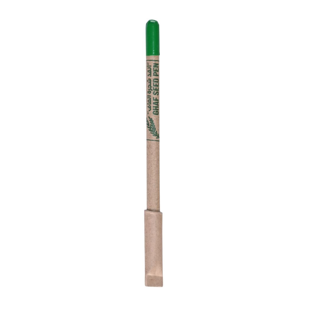 Custom Printed Eco - Neutral® Plantable Ghaf Seed Pen | Logo Branding Corporate Gift | UAE Delivery | Yalla Printing UAE