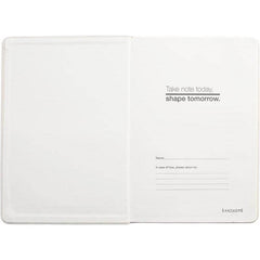 Adana - Santhome Recycled Canvas A5 Hard Cover Notebook With Pu Pocket